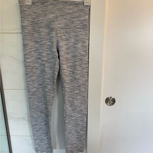Lululemon Athletica Striped Gray Leggings